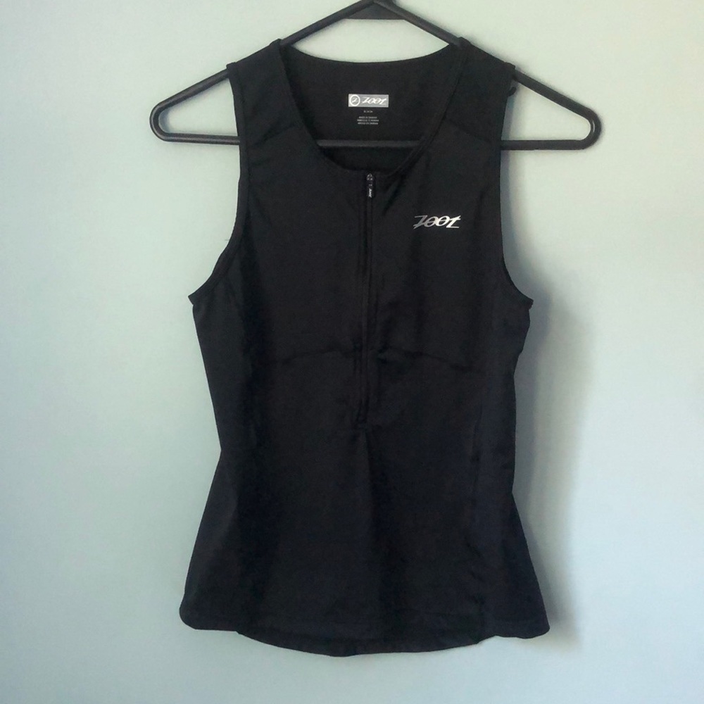 Zoot Men’s Core Tri Tank Top w/ 3 Back Pockets, Mesh Panels, & Cam Lock Zipper